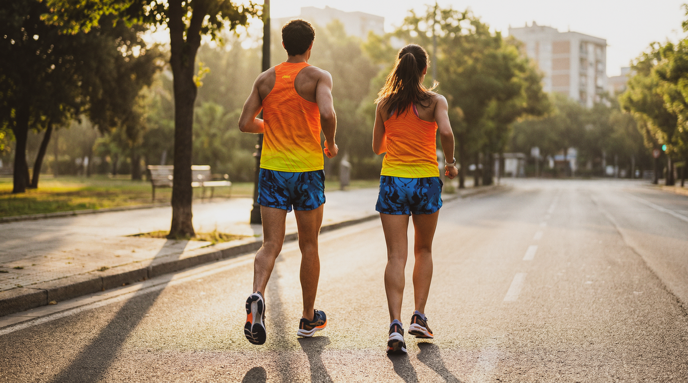 Neon Running Singlet Collection
