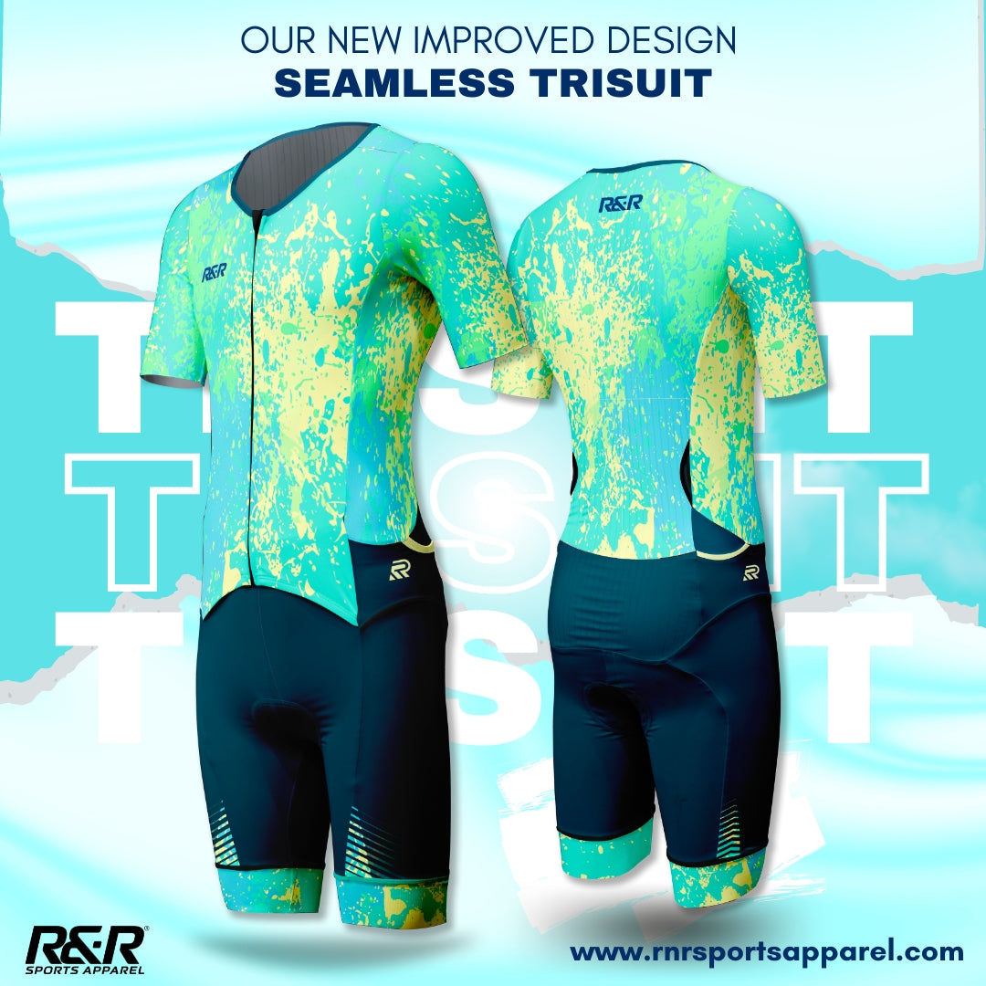 Sunburst Splash Seamless Trisuit - R&R Sports Apparel