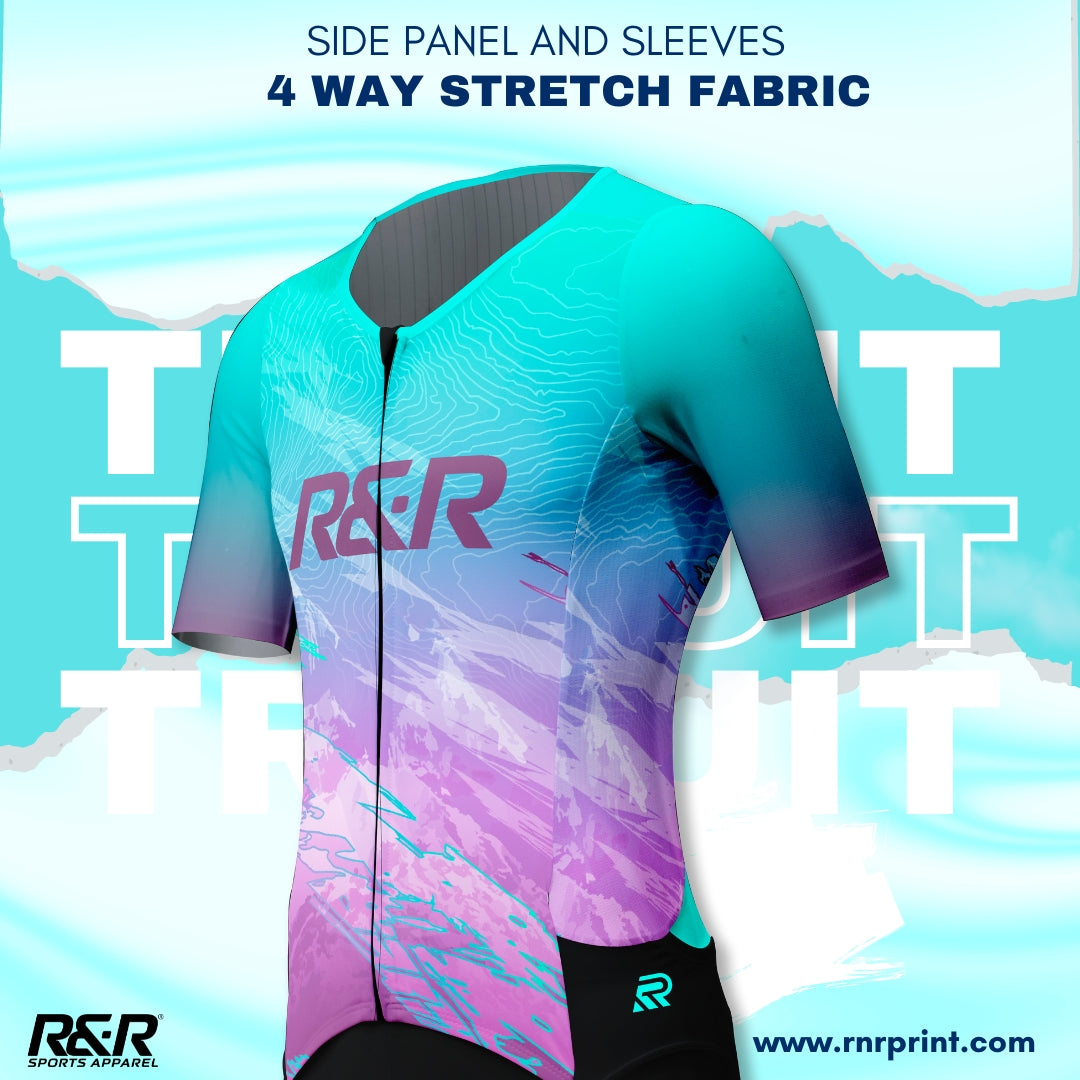 Northern Lights Seamless Trisuit - R&R Sports Apparel