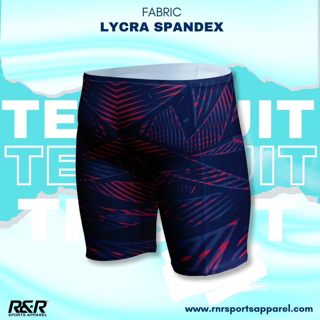 Wine Whispers Men's Swim Jammer Swimsuit - R&R Sports Apparel