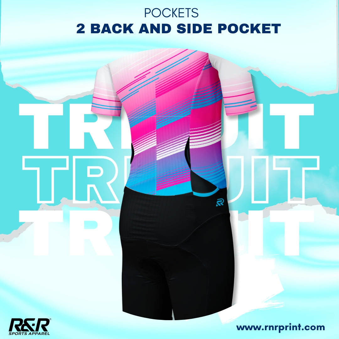 Ocean Rose Seamless Trisuit - R&R Sports Apparel