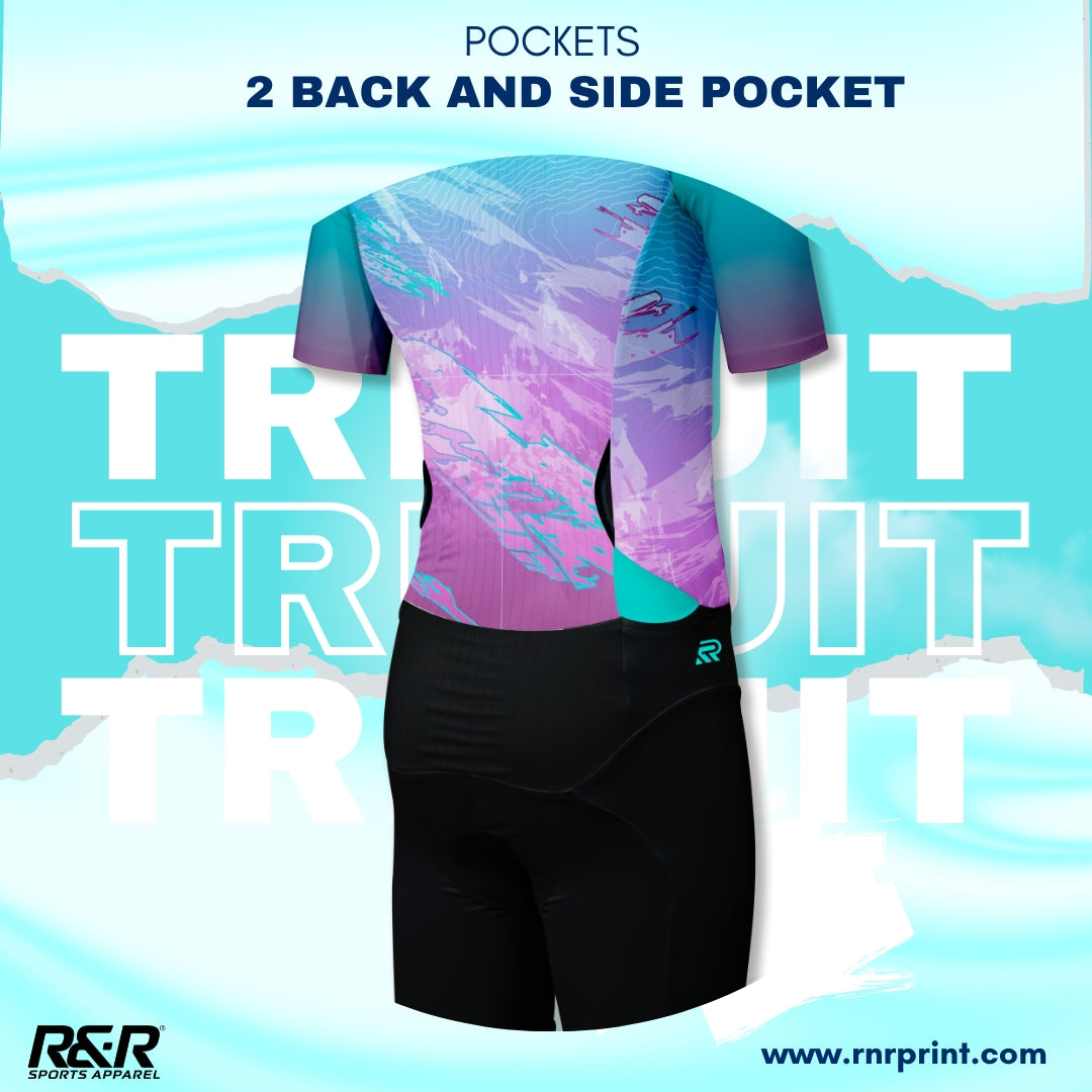Northern Lights Seamless Trisuit - R&R Sports Apparel