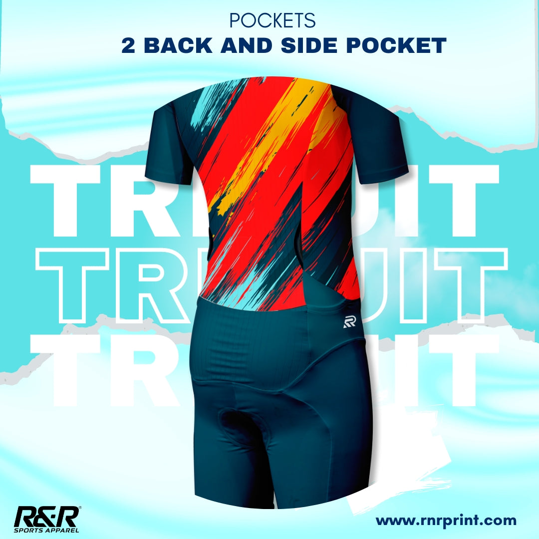 Spectrum Streak Seamless Trisuit - R&R Sports Apparel