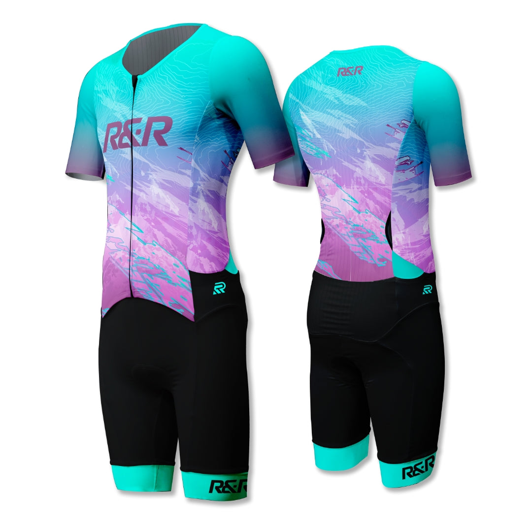 Northern Lights Seamless Trisuit - R&R Sports Apparel